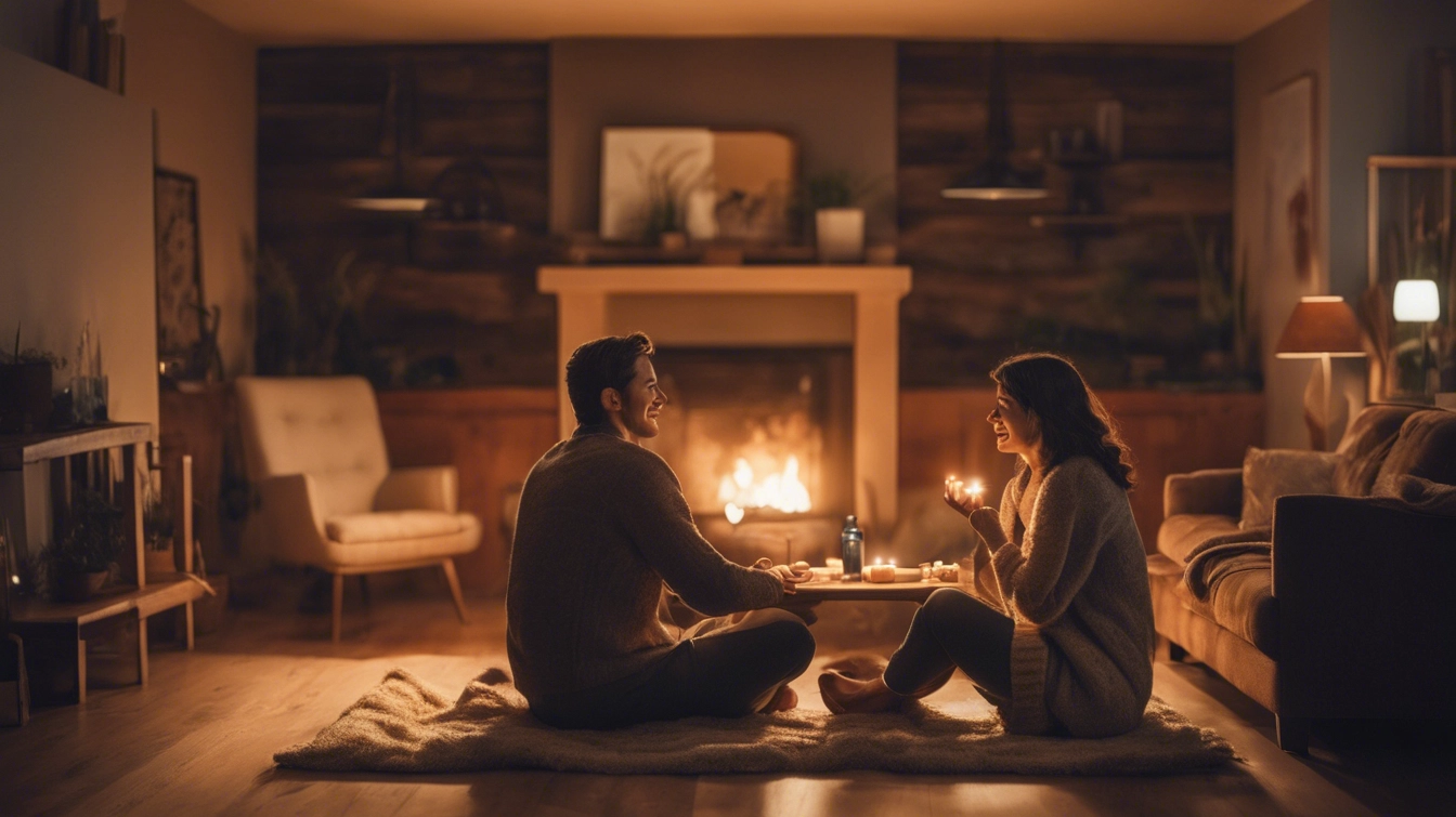 Concerned couple discussing relationship issues, representing the need for counselling.